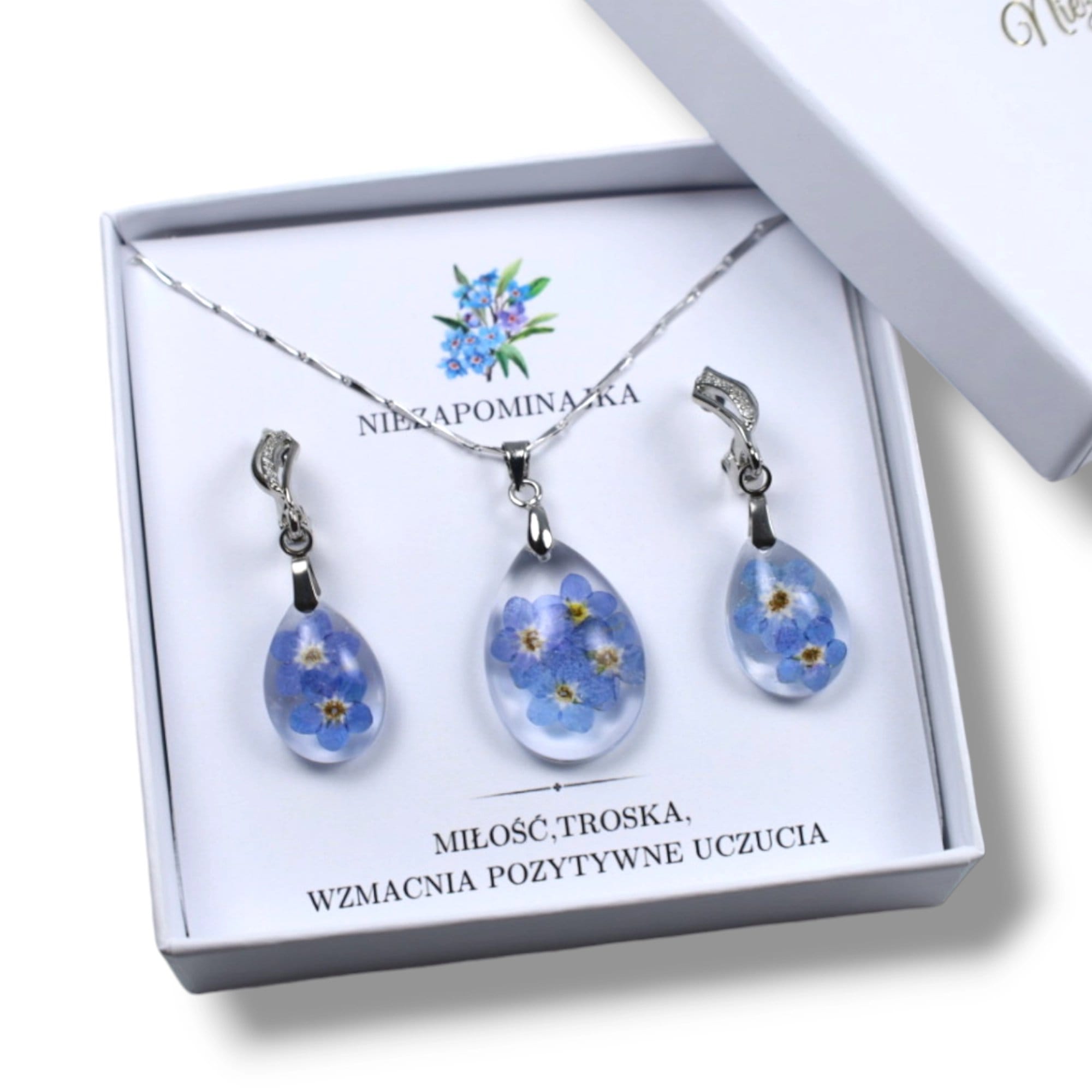 ZESTAW NIEZAPOMINAJKA ŁEZKI