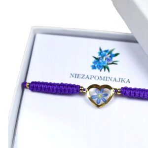PLECIONA BRANSOLETKA NIEZAPOMINAJKA