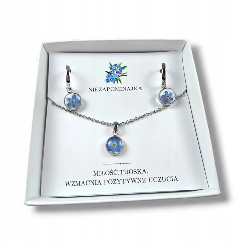 KRYSTALICZNY ZESTAW NIEZAPOMINAJKA