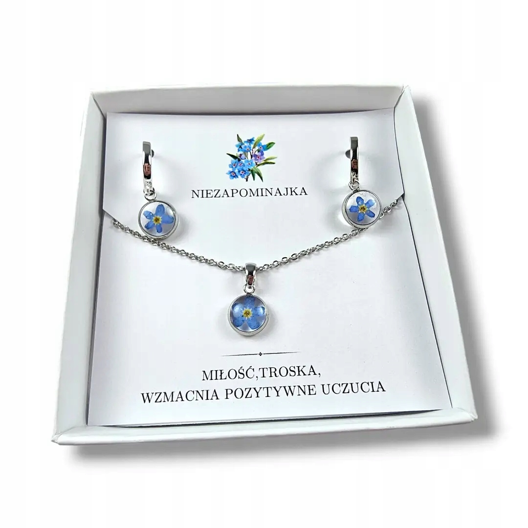 KRYSTALICZNY ZESTAW NIEZAPOMINAJKA