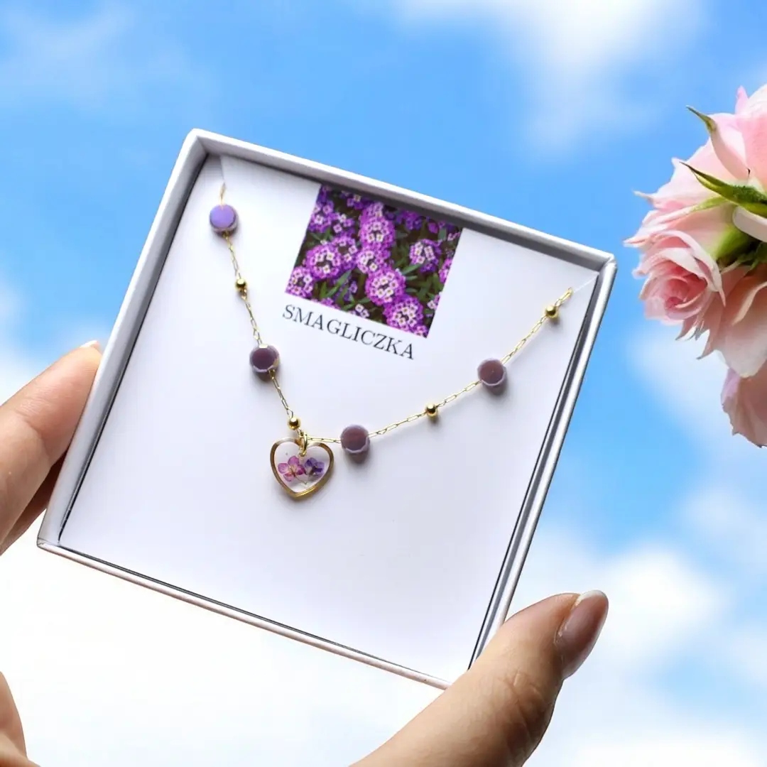 NASZYJNIK SMAGLICZKOWE LOVE