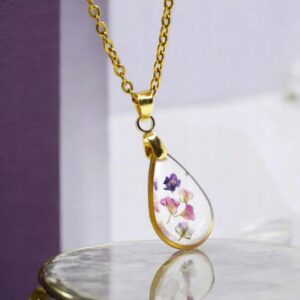 Naszyjnik łezka złoty Smagliczkowa elegancja