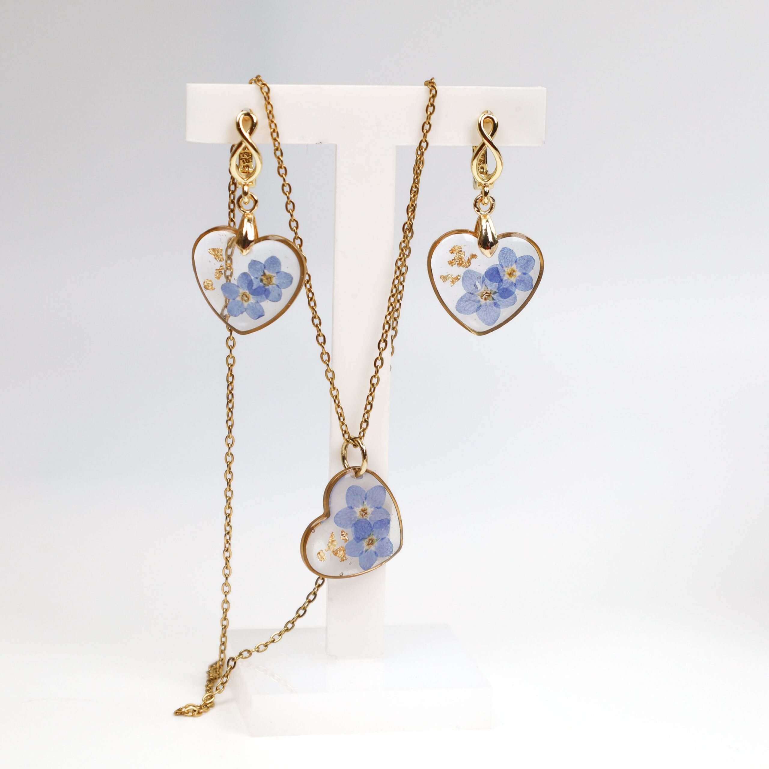 ZESTAW SERCE  NIEZAPOMINAJKI