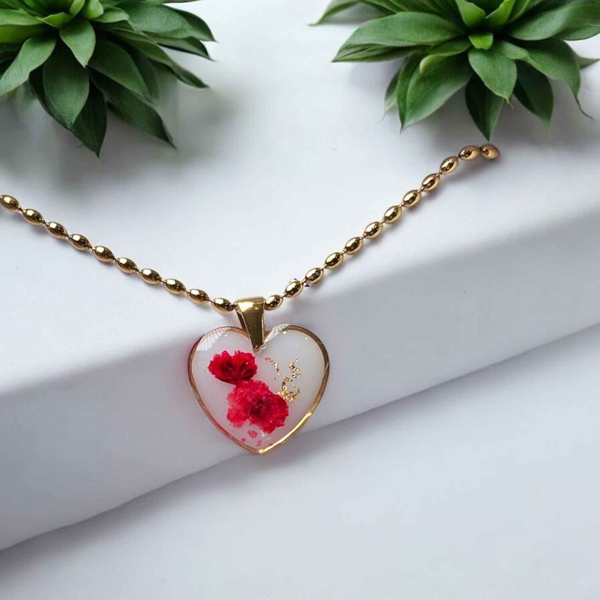 NASZYJNIK SERCE GIPSÓWKA