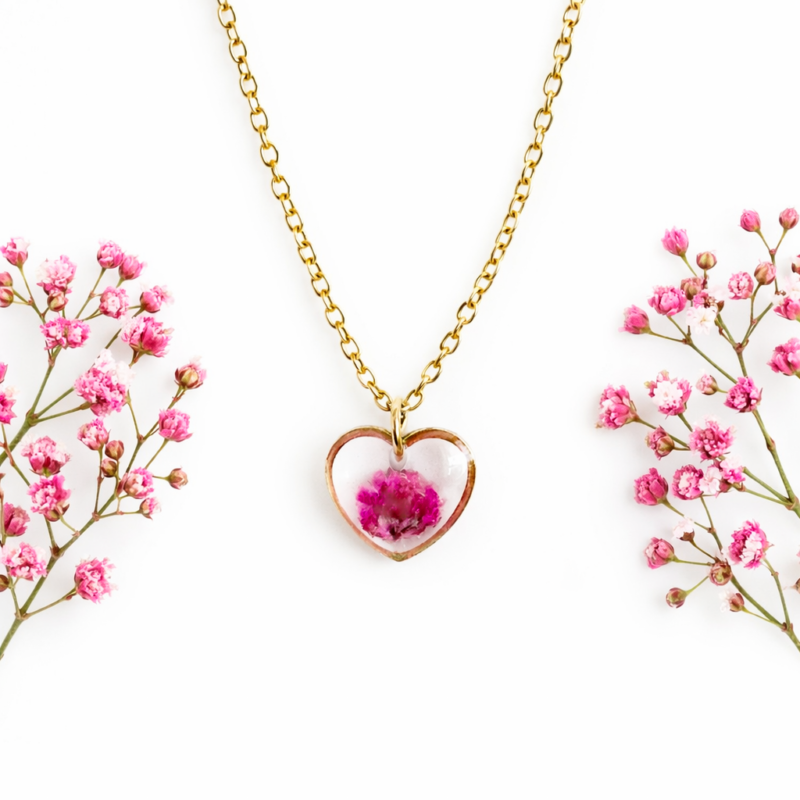 NASZYJNIK SERCE GIPSÓWKA