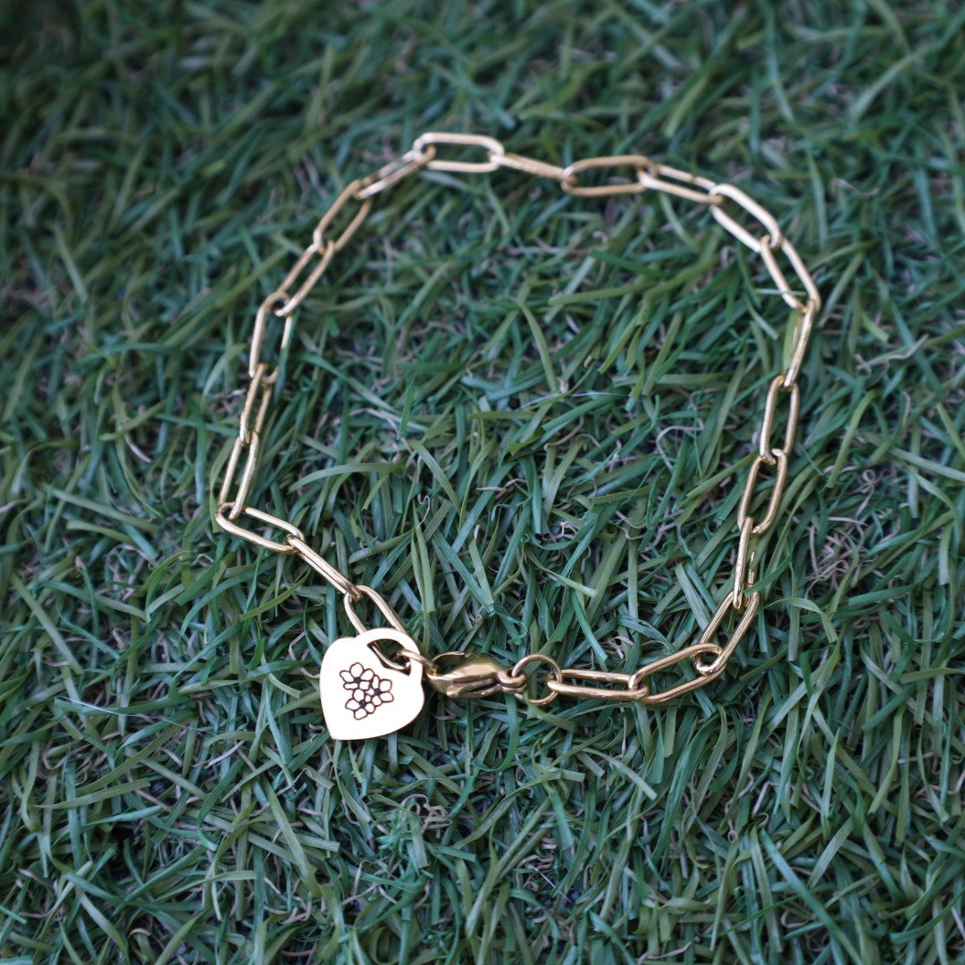 BRANSOLETKA MODUŁOWA Z NIEZAPOMINAJKAMI