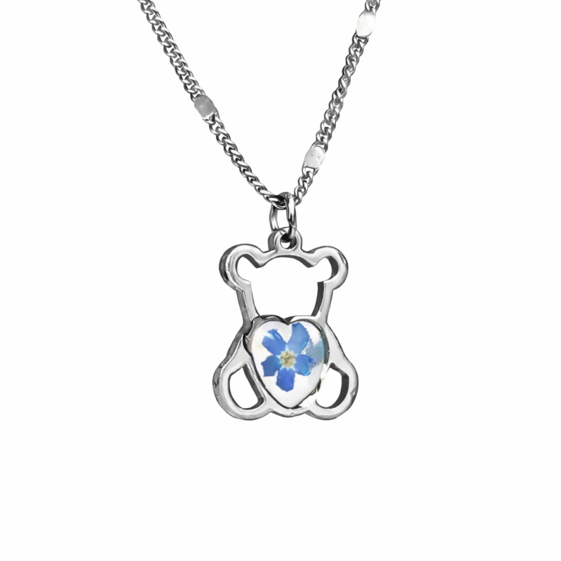 MIŚ 🐻 NASZYJNIK NIEZAPOMINAJKA