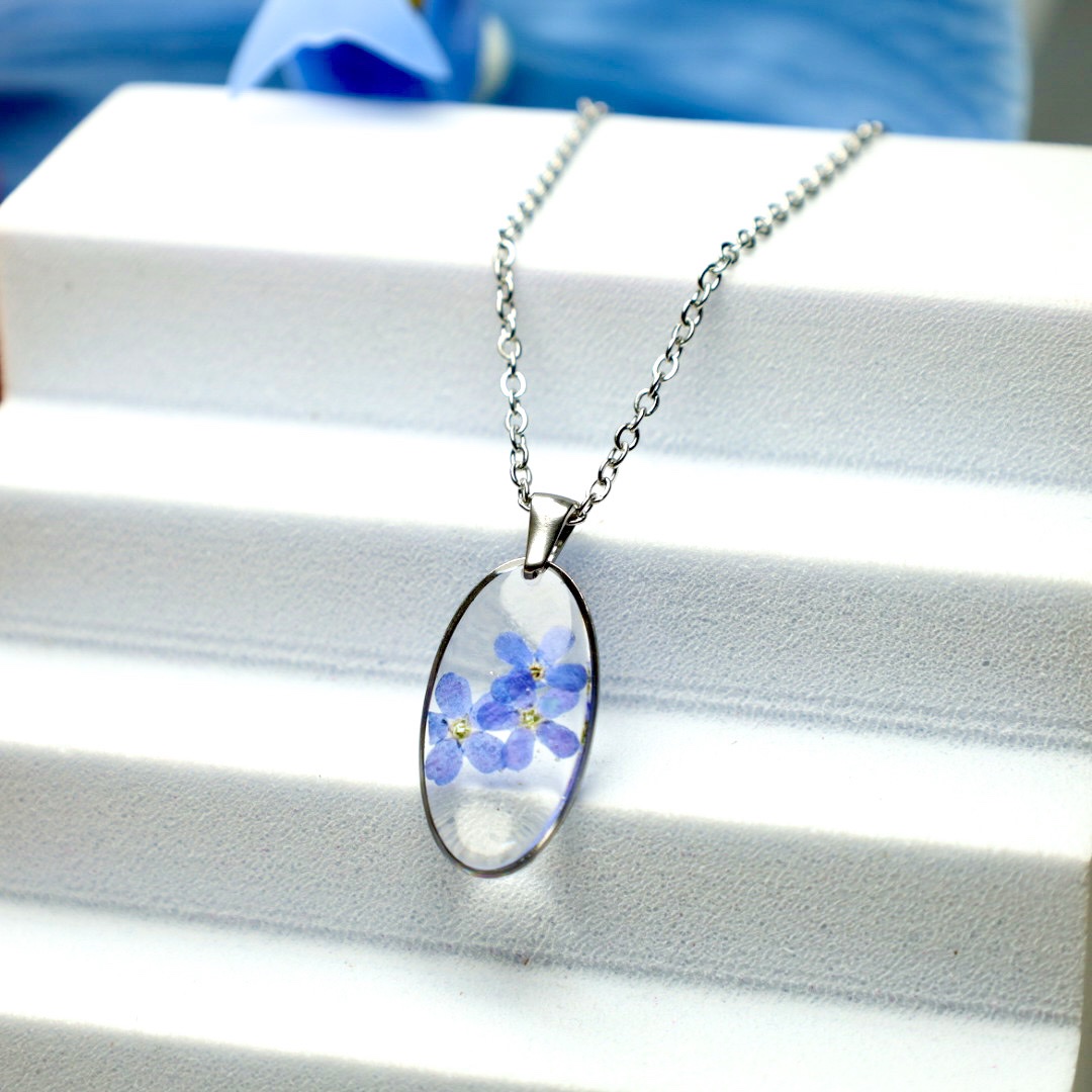 NASZYJNIK ELIPSA NIEZAPOMINAJKA